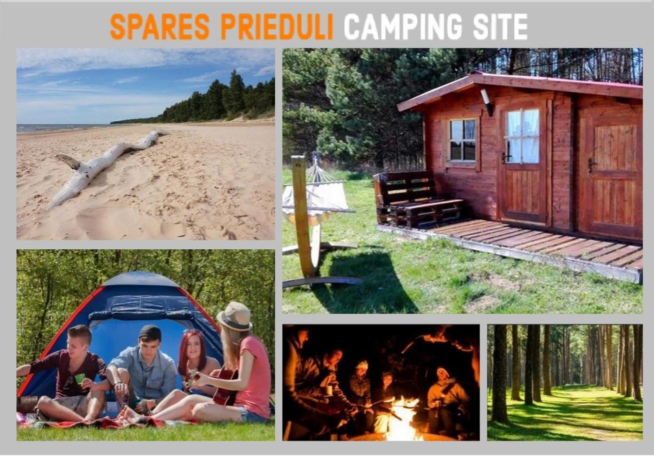 Sp Camping Spares Prieduli Nīca 外观 照片